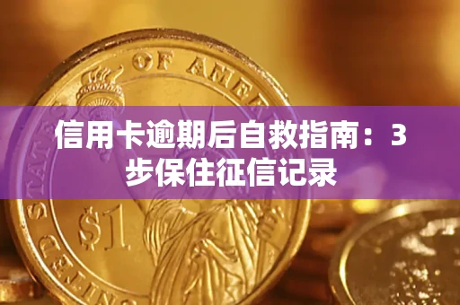 济南信用卡逾期后自救指南：3步保住征信记录