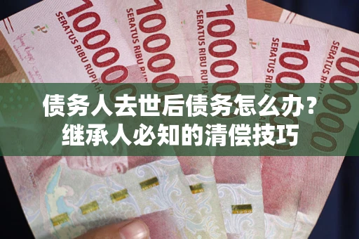 济南债务人去世后债务怎么办？继承人必知的清偿技巧