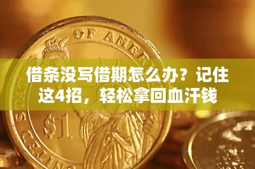 济南借条没写借期怎么办？记住这4招，轻松拿回血汗钱
