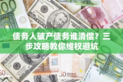 济南债务人破产债务谁清偿?三步攻略教你维权避坑 济南债务人破产债务谁清偿?三步攻略教你维权避坑